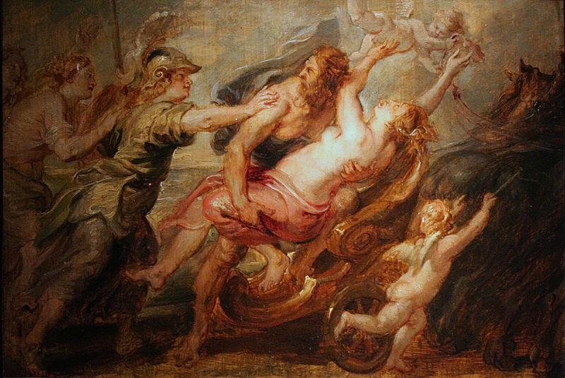 Peter Paul Rubens L enlevement de Proserpine oil painting picture